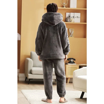 WOLFF Gemütlicher Kapuzenpullover mit Hose