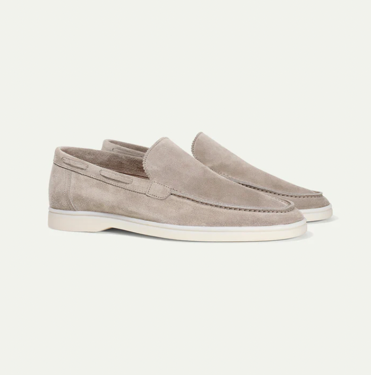 Lorenzo - Klassische Herren Loafers aus Wildleder