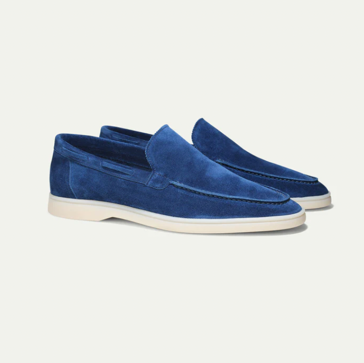 Lorenzo - Klassische Herren Loafers aus Wildleder