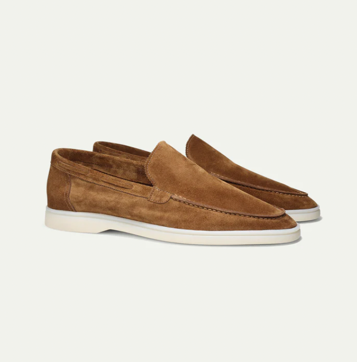 Lorenzo - Klassische Herren Loafers aus Wildleder