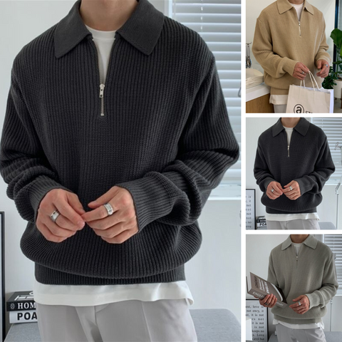 Nicholas - Bequemer lockerer Pullover