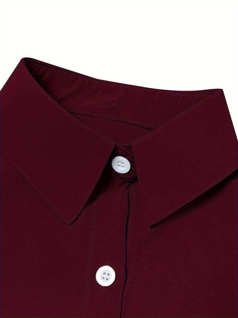 Weißes Button-Down-Hemd - Iria