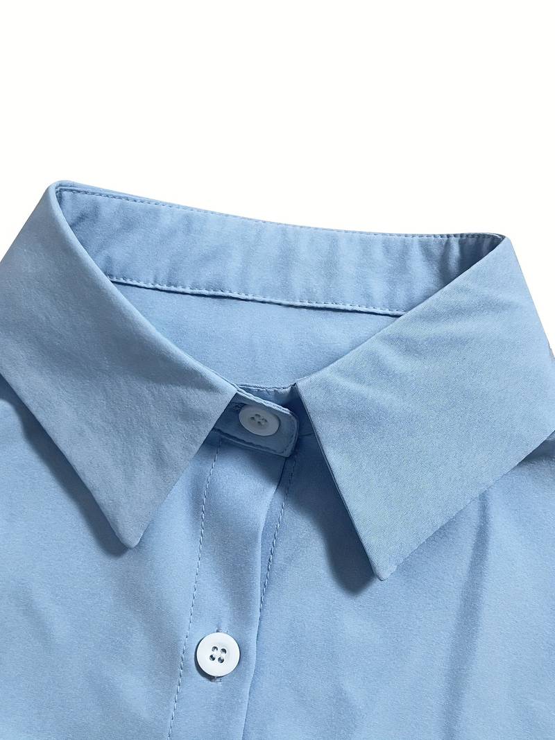 Weißes Button-Down-Hemd - Iria